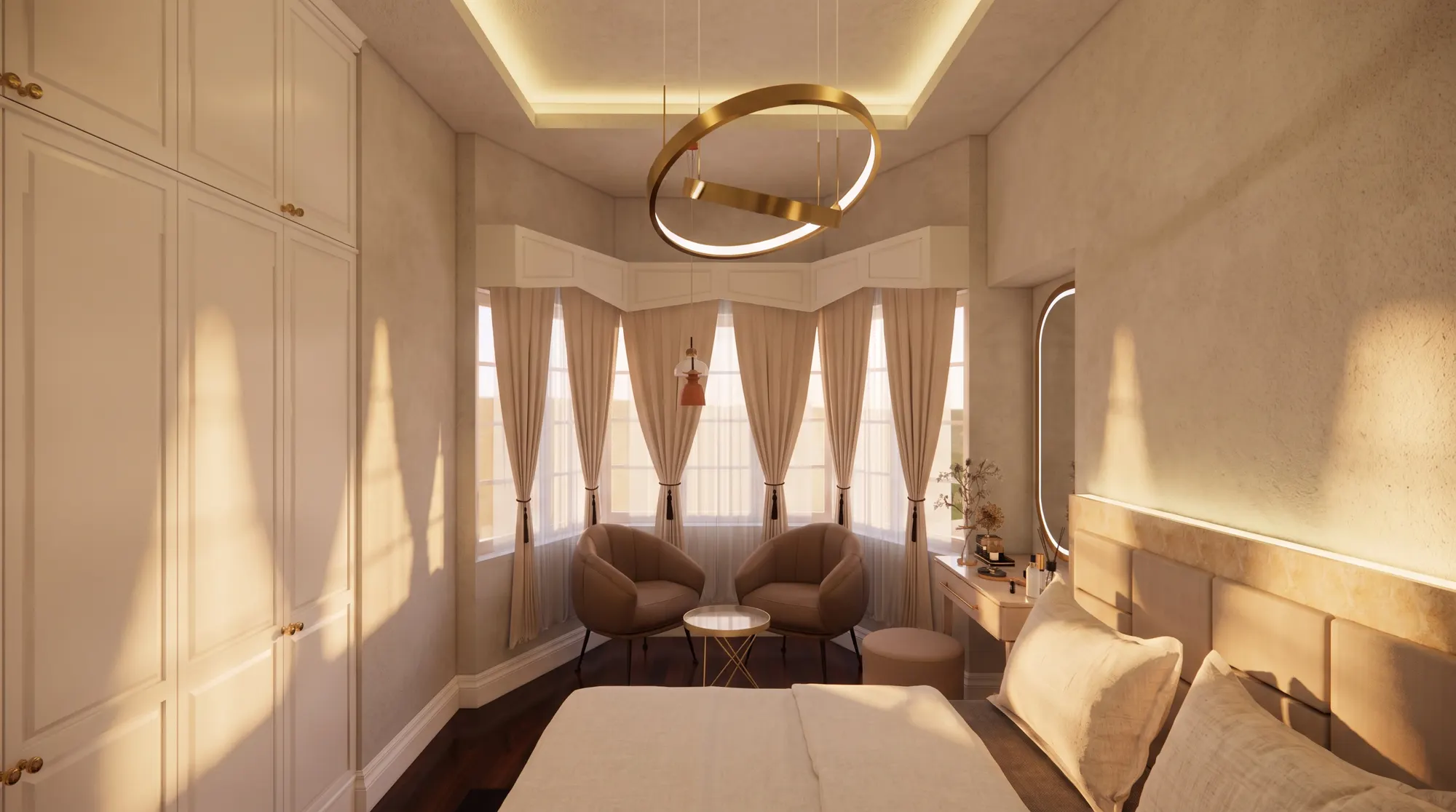 Ceiling and electrical layout