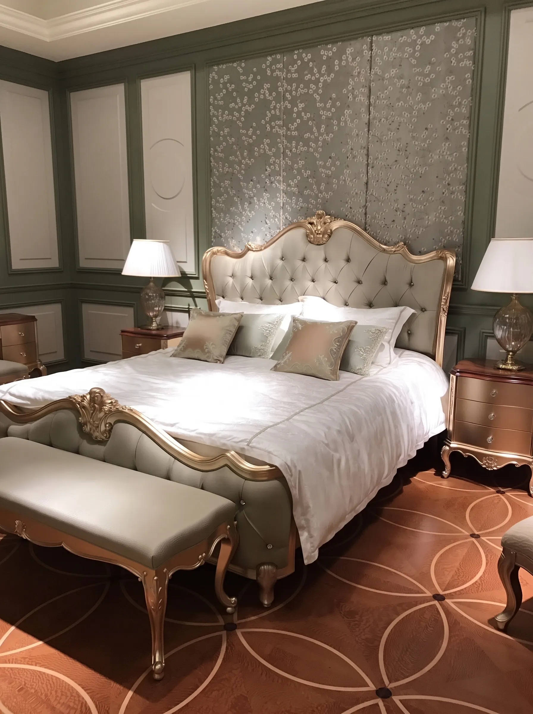 Silk Panel Bedroom