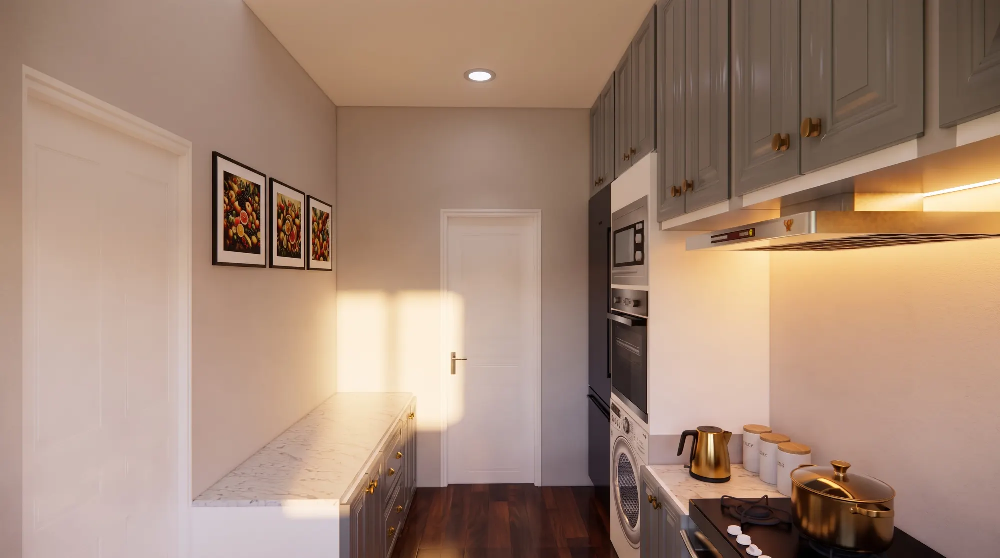 The Pearl Apartment: full apartment